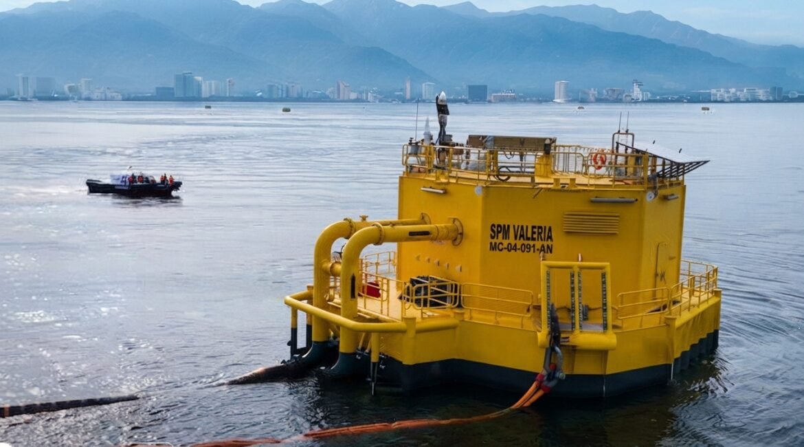 Cenit culminó con éxito el cambio de la Monoboya Valeria en Santa Marta, una infraestructura estratégica por la que ingresa más del 82 % de los combustibles refinados que abastecen al país.