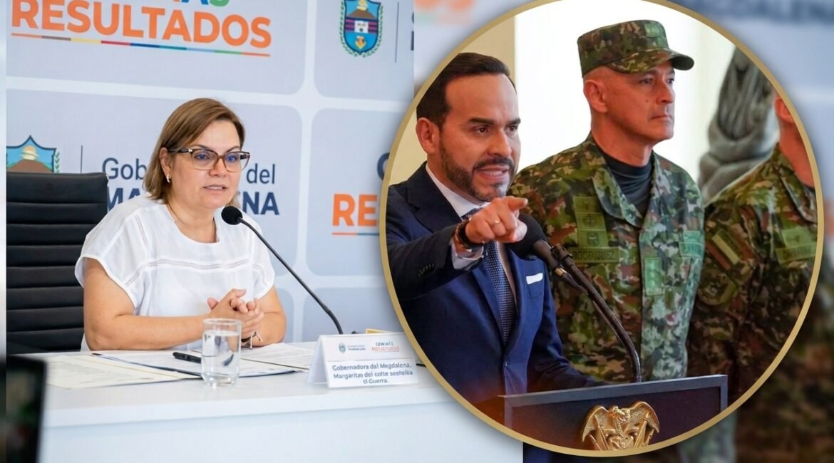“La tranquilidad del Magdalena es prioridad”: Gobernadora Margarita pide Consejo de Seguridad a De la Espriella