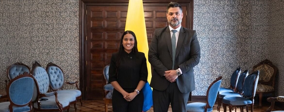 Francisco Simón Solano Olarte, un samario que acaba de asumir una nueva responsabilidad en la Cancillería de Colombia.